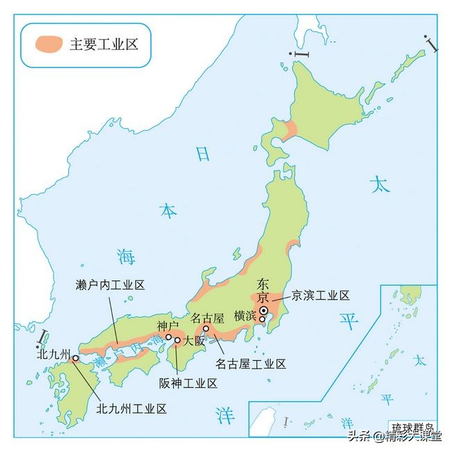 日本纬度位置描述（日本的半球位置）