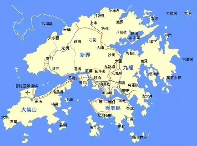 香港有多大面积相当于哪个城市面积（香港多少平方公里面积）