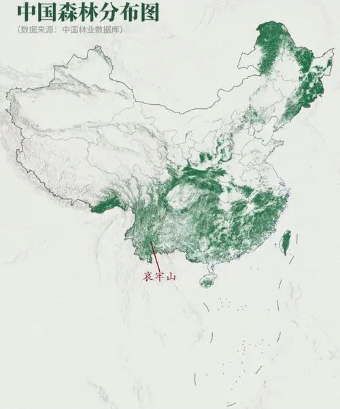 中国原始森林有哪些（中国原始森林分布图）
