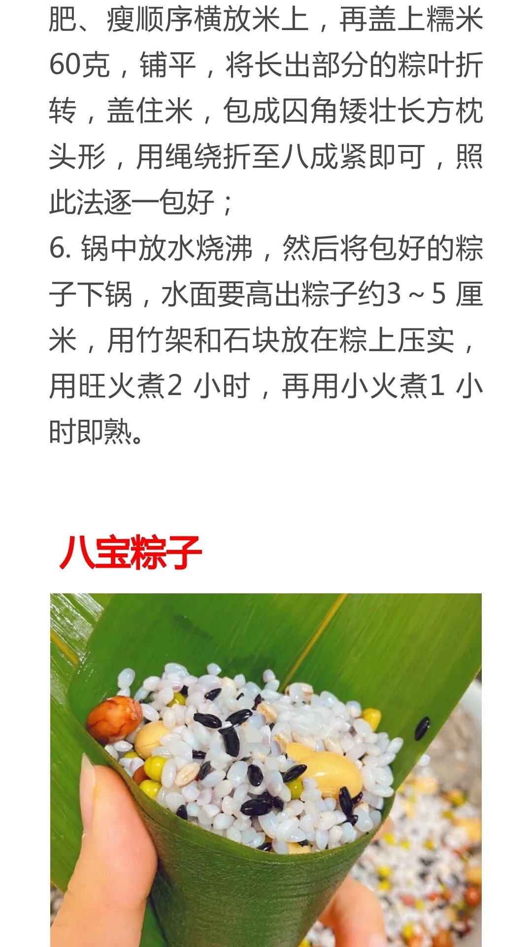 粽子的种类大全（16种粽子的做法和配料）