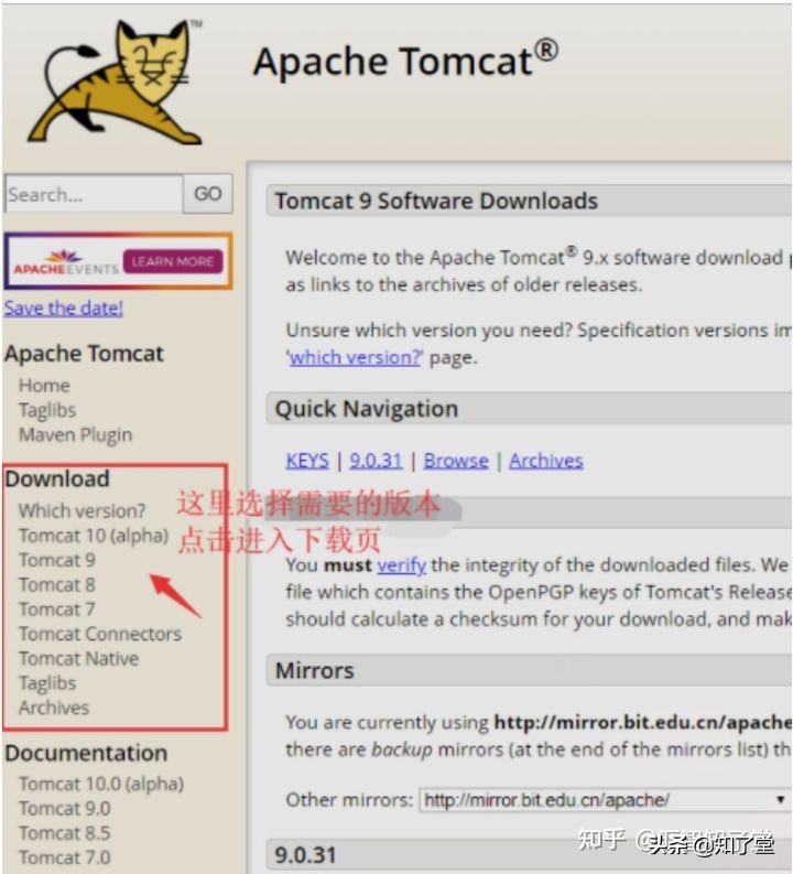 如何下载tomcat（tomcat的详细下载教程）