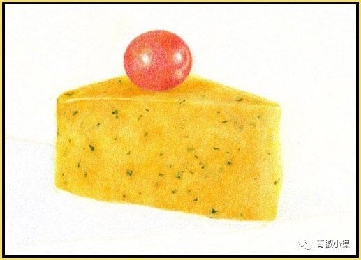 奶酪怎么画（奶酪彩铅画法教程）
