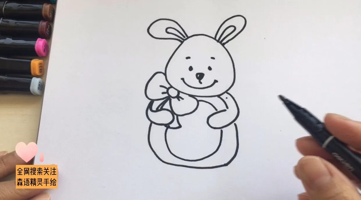 兔子画法简笔画（步骤超详细的图文教程）