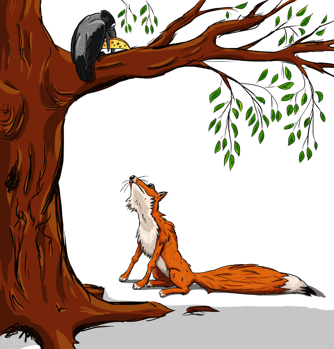 狐狸和乌鸦的故事告诉我们什么（狐狸和乌鸦故事的启示）