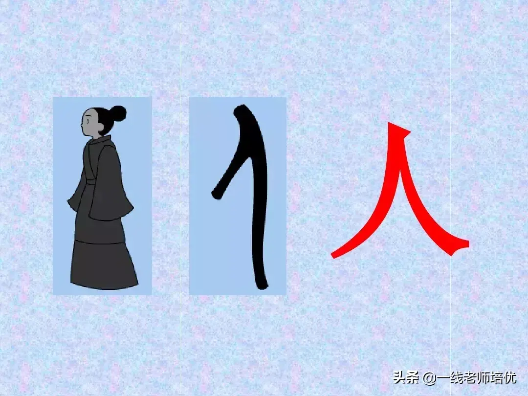 汉字的造字方法（附常见的象形字对照表）